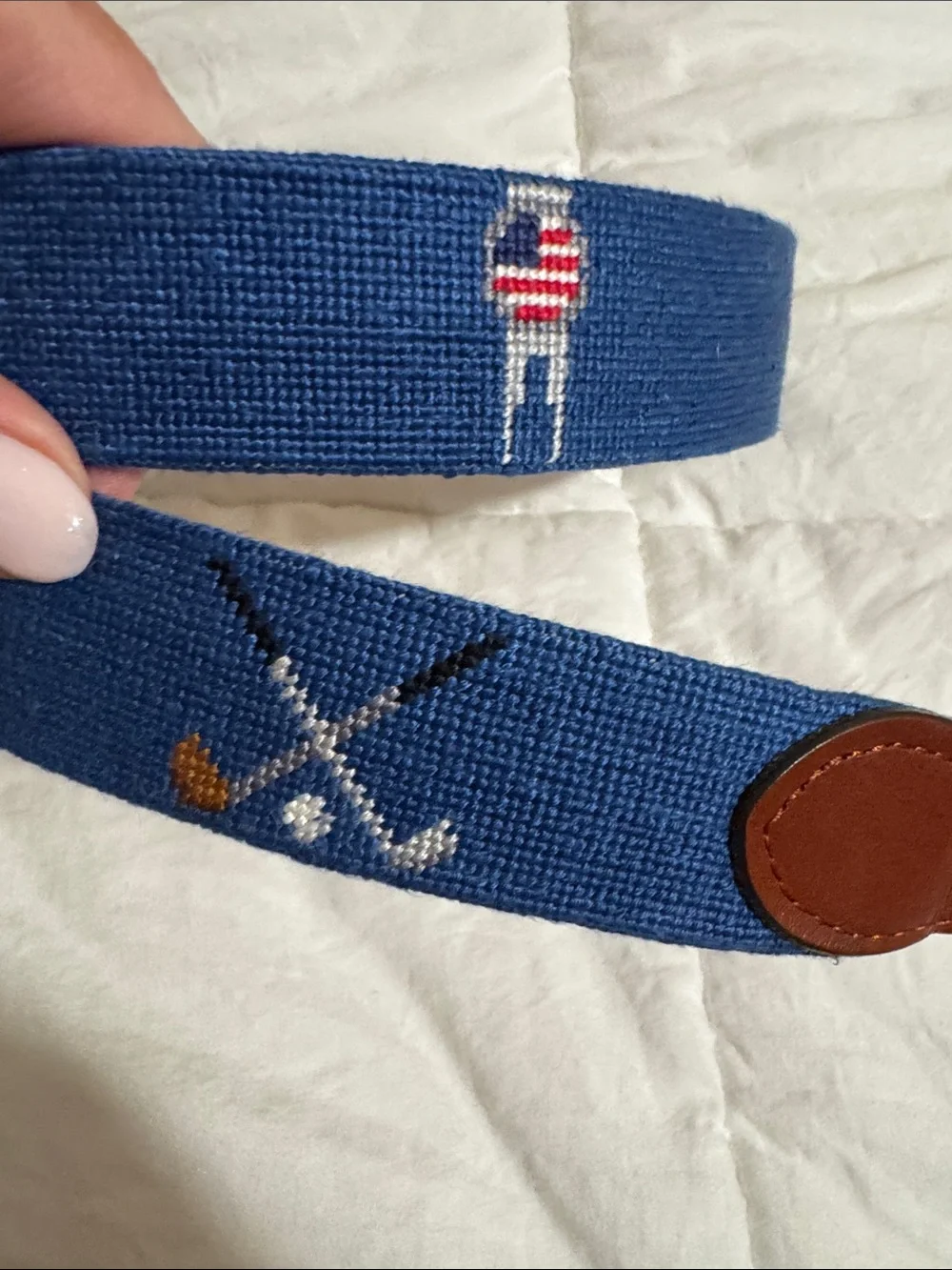 Smathers & Branson Golfers Life Belt Blueberry 40
